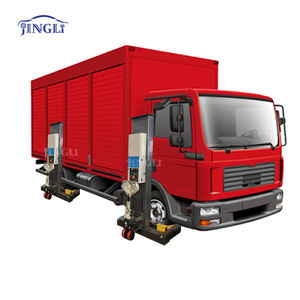 CE 인증 헤비 듀티 싱글 포스트 유압 자동차 리프트 버스/트럭 리프트 전기 운전 모드 4 포스트 디자인 유압 리프트 - Product Image 1