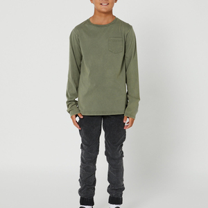 <span class=keywords><strong>Pull</strong></span> imprimé personnalisé décontracté filles vêtements pour bébés pin adolescent aller à <span class=keywords><strong>la</strong></span> poche à manches longues t-shirt coton à manches longues haut <span class=keywords><strong>pull</strong></span> - Product Image 5