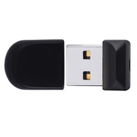 Venta caliente Super-Delgado Mini lindo negro Usb Flash Drive 16GB Mini marca usb stick de memoria de disco usb mini pulgar 2gb