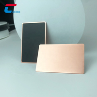 Vente directe d'usine, carte magnétique métallique de contrôle d'accès de qualité supérieure, avec logo couleur imprimé UV, code QR, étanche, compatible NFC