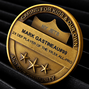 Moneda Láser Hueca del <span class=keywords><strong>Super</strong></span> <span class=keywords><strong>Bowl</strong></span> de la <span class=keywords><strong>NFL</strong></span> del Salón de la Fama de EE. UU. - Product Image 5