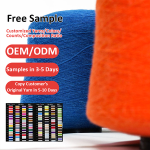 Salud Giá Rẻ Bán Buôn 48nm/2 Sợi Hilo 52% Acrylic 28% Polyester 20% Nylon Hỗn Hợp Sợi Áo Len Dệt Kim Core Spun Pha Trộn Sợi - Product Image 1