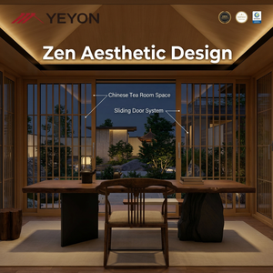 Solárium Contemporáneo Yeyon OEM de Vidrio Templado Doble Low-E con Tamaño Personalizable para Dormitorio y Uso Exterior - Product Image 1
