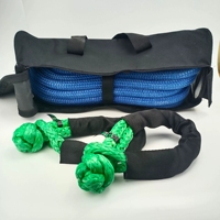 Corde de récupération cinétique robuste pour véhicules tout-terrain 4x4, corde de remorquage élastique pour dépannage hors route