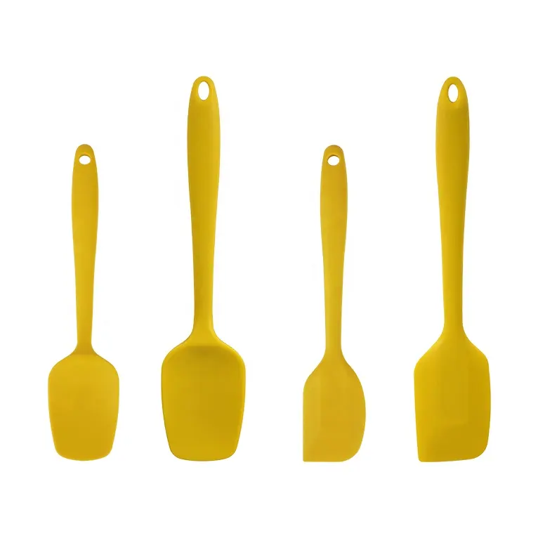 Commercio all'ingrosso Mini utensile da cucina Set di spatole in Silicone Set