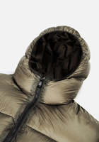 Doudoune Hiver Légère Matelassée Personnalisée par le Fabricant, Manteau Réversible Coupe-Vent en Nylon de Meilleure Qualité