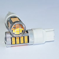 Pièces et accessoires automobiles, éclairage automobile, clignotant, ampoule LED pour voiture 7440 92SMD 92LED 4014 blanc 12V, remplacement et mise à niveau