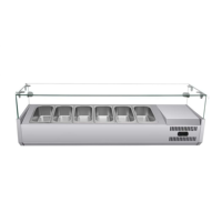 Réfrigérateur à pizza, comptoir commercial, station de préparation de sandwichs, table de préparation, table à salades, table à sandwichs en acier inoxydable