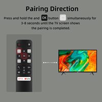 Control Remoto Inteligente por Voz HUAYU RC802V FNR1, Control Remoto Inalámbrico de Repuesto Universal para TCL