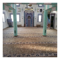 Tapis de prière musulman mural, tapis de prière en rouleau pour mosquée