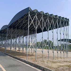 맞춤형 접을 수있는 푸시 풀 PVC 쉼터 텐트 저장 차고 보관으로 사용할 수 있습니다 - Product Image 4