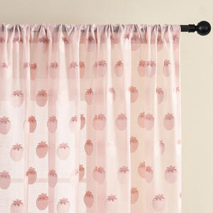 XinLan Sage Green Premium Jacquard Sheer Rideaux, 2 Panneaux Set Rod Pocket Rideaux semi-transparents pour le salon - Product Image 4