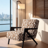 Canapé de salon moderne en teck doré de haute qualité, écologique, pour la détente, chambre à coucher, salle à manger, mobilier de maison, bureau à domicile, hôpital