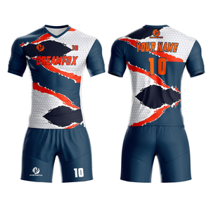 OEM Tùy Chỉnh Thoáng Khí Dòng Màu Đỏ Bóng Đá Mặc Bóng Đá Jersey Áo Sơ Mi Đặt Thăng Bằng Câu Lạc Bộ Đội Đồng Phục Cổ Điển - Product Image 5