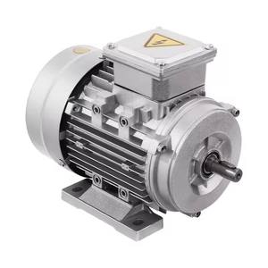 삼상 380V 수평 알루미늄 쉘 비동기 모터 1500RPM 샤프트 14mm 구리 코일 AC 모터 IP55 보호 - Product Image 1