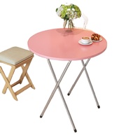 Table pliante carrée portable pour l'extérieur, petite table longue simple pour la maison, vente en gros pour fabricants