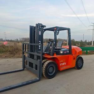 Günstiger Gebrauchter HELI 7-Tonnen-Gabelstapler mit Dieselmotor, 4x4-Antrieb, Radlader, Palettenhubwagen, Ladeausrüstung, Gebrauchte Gabelstapler - Product Image 4