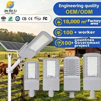Lampadaire Solaire LED pour Route 300W/400W/500W Étanche IP67 en Aluminium 6000K Angle de Faisceau 180° Garantie 5 Ans Utilisation Autoroute Jardin Ra95