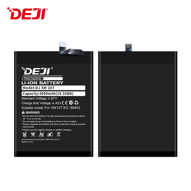 DEJI Good Quality BM53 Battery for Xiaomi Mi 10T 5G Pro Redmi K30S ultra 5G Wholesale Cell Phone Batteries