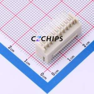 W200120K-20PY2423 Wire-to-Board Pin Header Bent Lead Through Hole,P=2mm Connector 2x10P 2mm Right Angle Insert PHB - Product Image 2