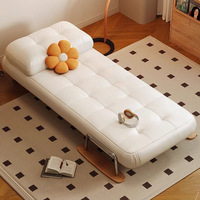 Sofá Cama Plegable y Extensible Multifuncional para Sala de Estar Pequeña, Sofá para Oficina, Siesta o Descanso Durante el Día