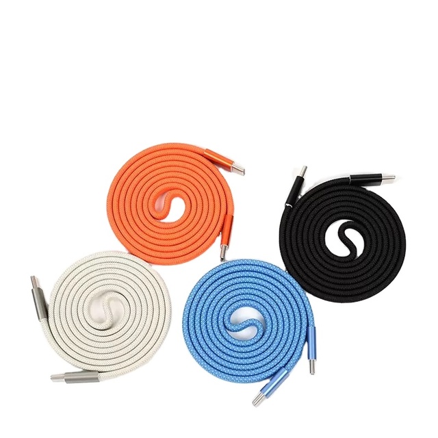 1M Magnetic Self-Organized 240W PD3.1 USB-C to Type-C Cable Super Fast Charging Compatible for Mobile Phones Laptops Carplay