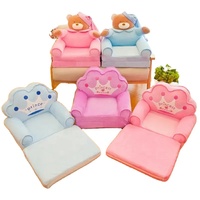 Le fabricant se spécialise dans la conception de canapés en peluche à motifs animaliers, canapé pliable à trois couches, prix/nouveau canapé pliable pour enfants à motifs de dessins animés