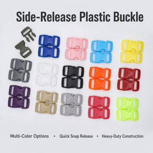 Boucle à dégagement rapide en plastique colorée de 10 mm <span class=keywords><strong>pour</strong></span> mini-collier de <span class=keywords><strong>chien</strong></span>, vente en gros, fermoir à libération rapide <span class=keywords><strong>pour</strong></span> bracelet DIY, porte-clés, artisanat - Product Image 1