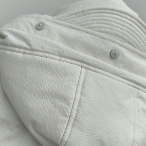 Doudoune courte pour <span class=keywords><strong>femme</strong></span> - 90% duvet de canard blanc, manteau d'hiver chaud, <span class=keywords><strong>parka</strong></span> matelassée élégante à ourlet superposé - Logo personnalisé - Product Image 3