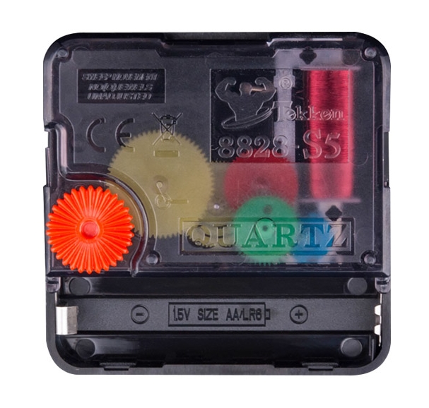 8828 S5 часы с механизмом, кварцевые часы с высоким крутящим моментом, Длинные осевые настенные часы с механизмом, на продажу