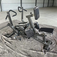 Machine à ramer assise à charge libre pour la musculation du dos, équipement professionnel pour salle de sport et centre de fitness