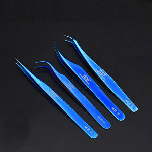 Pincettes de luxe multiples <span class=keywords><strong>couleurs</strong></span>, 1 pièce, meilleure vente, création de votre propre marque avec Logo Mega Volume, vesus - Product Image 5