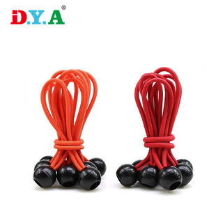 Cuerda elástica de <span class=keywords><strong>Bola</strong></span> negra elástica naranja personalizada para el hogar, jardín, taller, barcos, troncos, remolques, tienda de campaña al aire libre, sujeción - Product Image 2