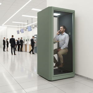 Cabina de Trabajo Privada Insonorizada Portátil y Confiable, OEM ODM, Ignífuga, Acústica, para <span class=keywords><strong>Estudio</strong></span>, Sala de Trabajo, Hospital, <span class=keywords><strong>Estudio</strong></span> - Product Image 3