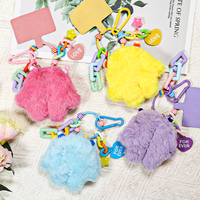 Porte-clés en peluche personnalisé, mascotte de dessin animé kawaii, poupée de célébrité, jouet en coton doux, animal en peluche recyclable, produit promotionnel