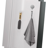 Porte-badge tout métal de 4,0 cm avec pince à serviette |   Porte-badge robuste pour infirmières et personnel de bureau