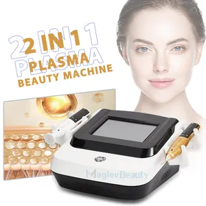2 in 1 Plasma Ozone Machine Skin Whitening Wrinkle Removal Device Scar Remover Acne Depth pattern Beauty Salon Equipment