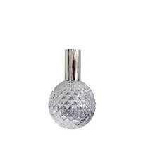 Flacon de parfum sphérique de luxe avec pompe pulvérisatrice, atomiseur, testeur, emballage d'huile, flacons de parfum