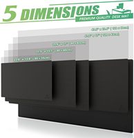 Grand tapis de bureau en cuir pour bureau 31,5 x 15,7 pouces, noir, haute élasticité, respirant, accessoires de décoration de table modernes pour souris