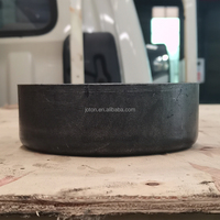 Couverture d'extrémité anti-corrosion à tête plate pour réservoir de stockage auxiliaire pétrochimique à connexion soudée Q245R Q345R