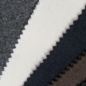 Tissu polaire en laine/polyester, <span class=keywords><strong>entoilage</strong></span> en feutre sous le col - Product Image 1