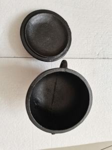 Caldero pequeño de hierro fundido para halloween, caldero para halloween - Product Image 6