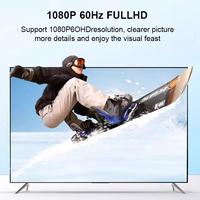 Émetteur et Récepteur HDMI Sans Fil 2.4-5.8GHz, Extension HDTV Audio Vidéo 1TX vers 4RX pour Caméra, PS4 vers TV, Projecteur