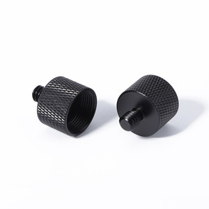 Adaptateur de filetage 5/8 à 1/4 pour équipement de streaming métallique, support de micro à dégagement rapide pour diffusion en direct et vlog - Product Image 1