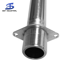 Pièces de chauffage sur mesure, coude en acier inoxydable 316 de 38 mm, angle de 65 degrés, filetage mâle 3/4 de 12 mm - Product Image 4