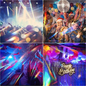 Kit Luci LED 4-<span class=keywords><strong>in</strong></span>-1 per DJ Mobile, 2 <span class=keywords><strong>Par</strong></span> e 2 Derby con Treppiede per Feste di Compleanno e Discoteche - Product Image 6