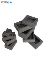 Moule en graphite pour lingots d'or, d'argent et de cuivre, pour la fusion et le moulage, pot en carbone pour machine de fusion