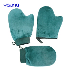 Applicateur de mitaines autobronzantes personnalisées Applicateur de mitaines autobronzantes avec pouce Gant de bronzage ultra doux - Product Image 1