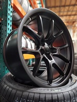 Mingyue 20X9.5J 20X11J ET18 22 PCD5X115 formation de flux roue de voiture de tourisme noire adaptée pour 2024 2025 Dodge Challenger chargeur SRT