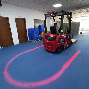 MCYTECH Systèmes de vision de moniteur de caméra AI pour chariots élévateurs industriels avec feux de zone de sécurité pour chariot élévateur/chargeur d'entrepôt - Product Image 5